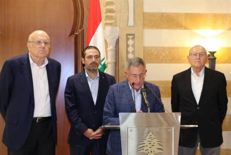 بيان رؤساء الحكومات السابقين اعطى جرعة معنويات سنيّة في إنتظار وساطة قطر
