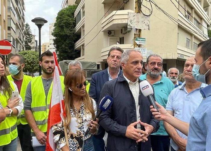 أبو ناضر تضامنا مع موقوفي حوادث الطيونة: عين الرمانة 