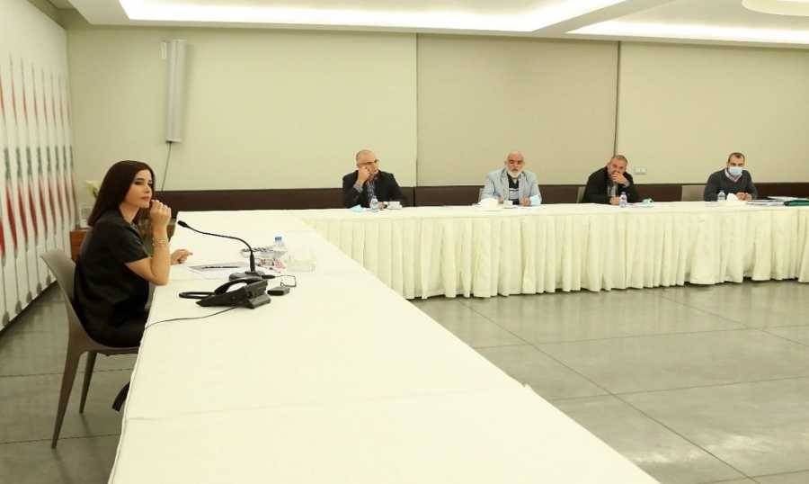 ستريدا جعجع بحثت في حاجات بشرّي