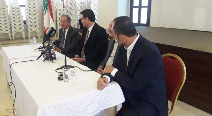 الحاج حسن وعد بدعم القطاعات الزراعية في منطقتي مرجعيون وحاصبيا