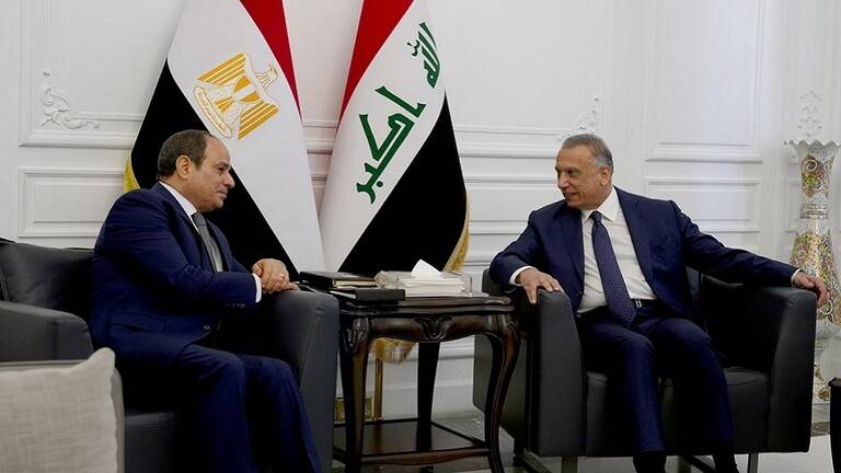 السيسي يدين محاولة اغتيال الكاظمي
