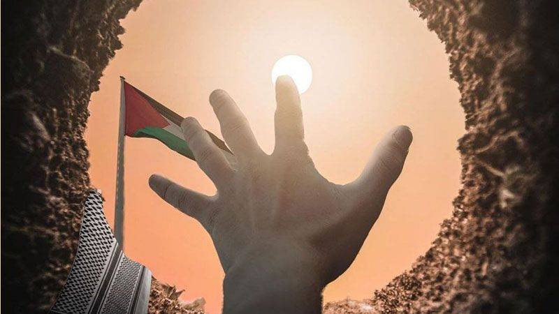 بالفيديو- هتافات لأسرى 