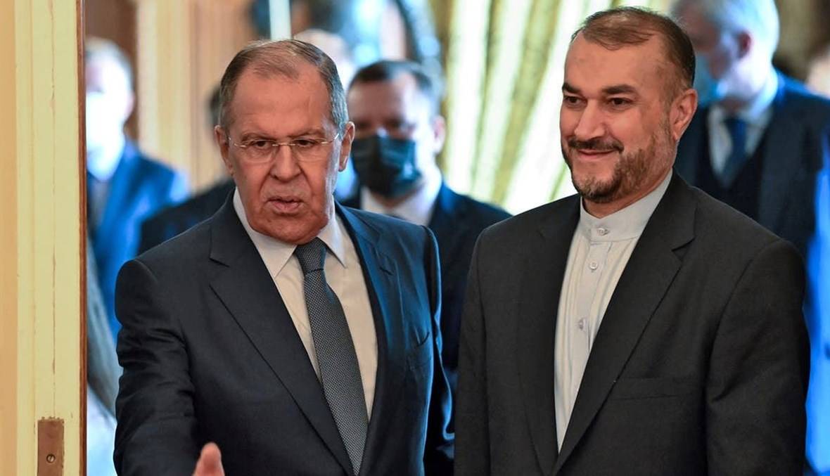 لافروف واللهيان : ندعم عودة العمل
بالاتفاق النووي بصيغته الأصلية