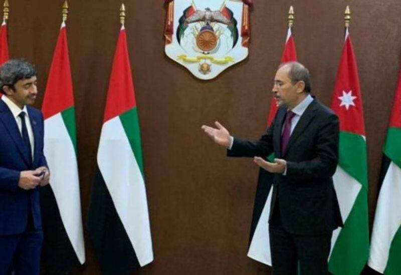 لقاء بين وزيري الخارجية الإماراتي والأردني في عمان