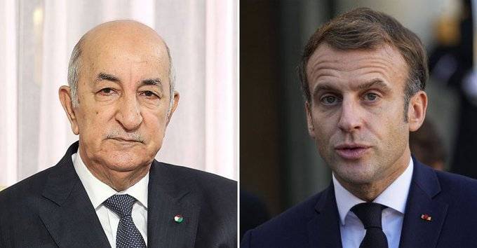 رئيس الجزائر لا يردّ على اتصالات ماكرون الهاتفية