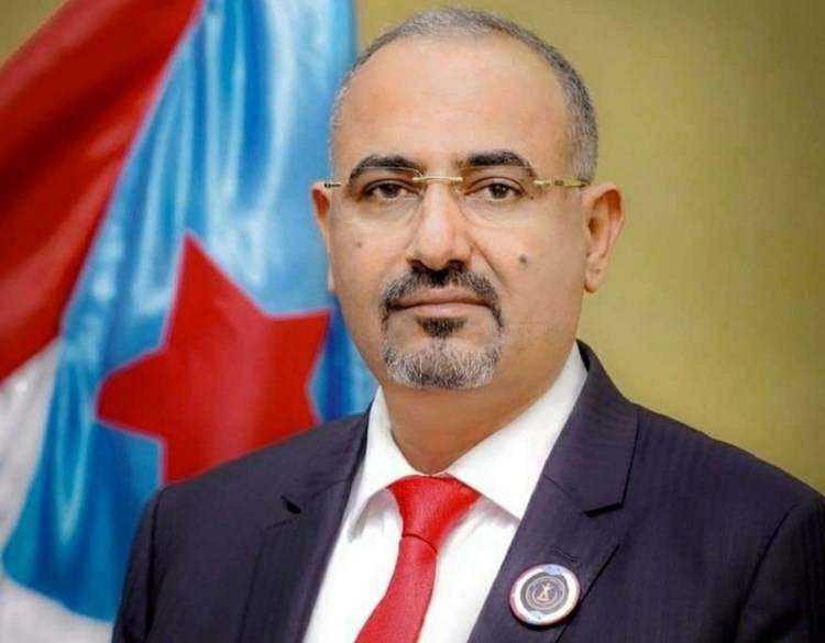 رئيس المجلس الانتقالي الجنوبي في الرياض