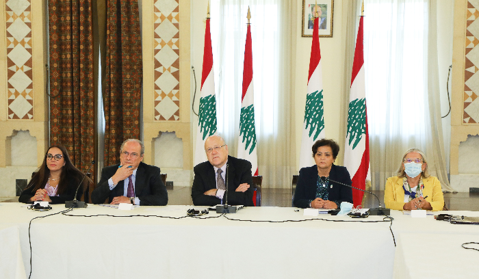 في الاجتماع الموسع لاستكمال خطة الاصلاح واعادة الاعمار
ميقاتي جدد الدعوة الى التعاون لاعادة عجلة العمل الحكومي الى الدوران