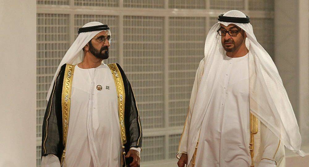 محمد بن راشد ومحمد بن زايد يوجهان رسالة الى الشعب العماني