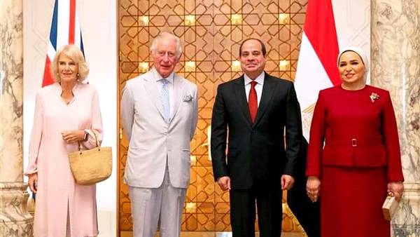 السيسي يبحث مع ولي عهد بريطانيا مكافحة "الفكر المتطرف"