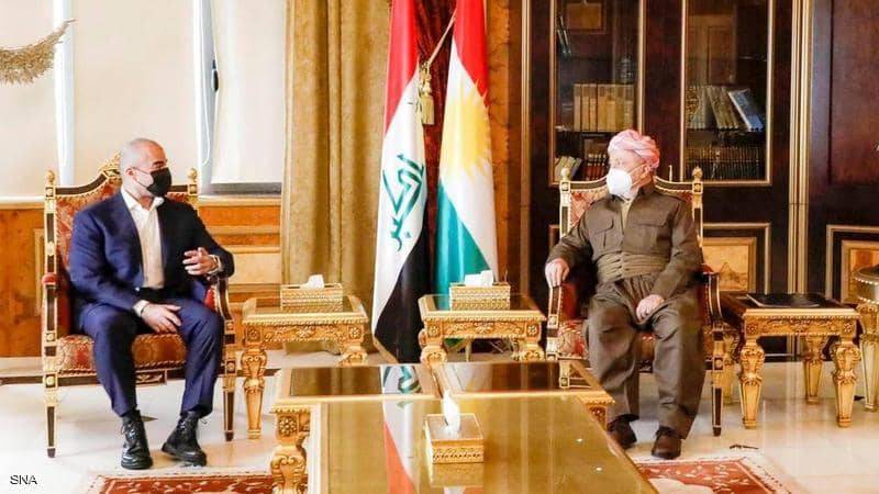 البارزاني يلتقي الطالباني