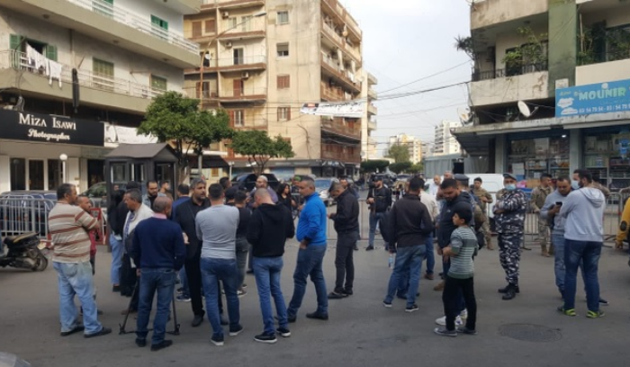 إعتصام لأهالي اللبنانيين المحتجزين في تركيا أمام منزل وزير الداخلية في طرابلس