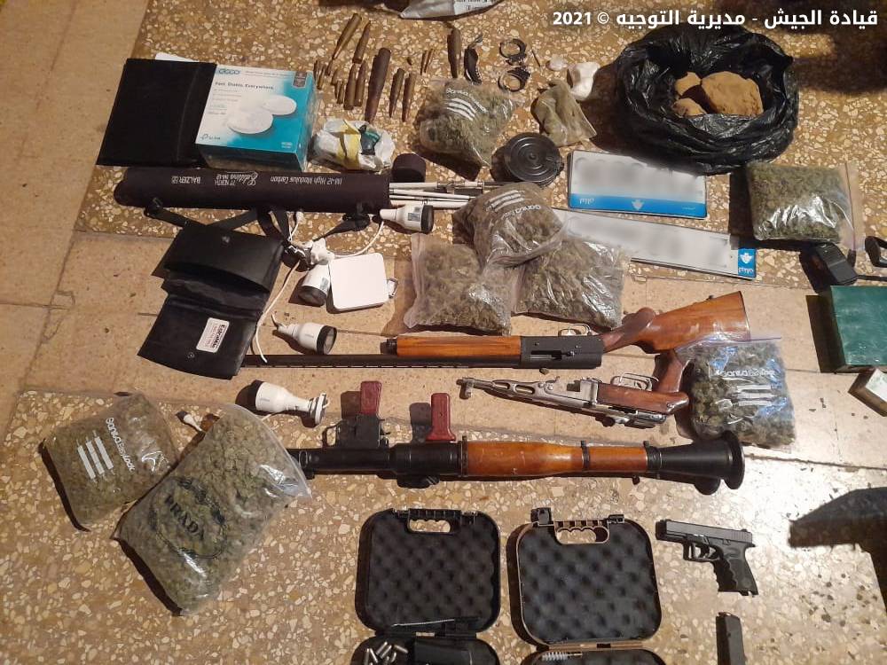 بالصورة - عملية دهم نوعية في حورتعلا وتوقيف اشخاص بينهم فتاة