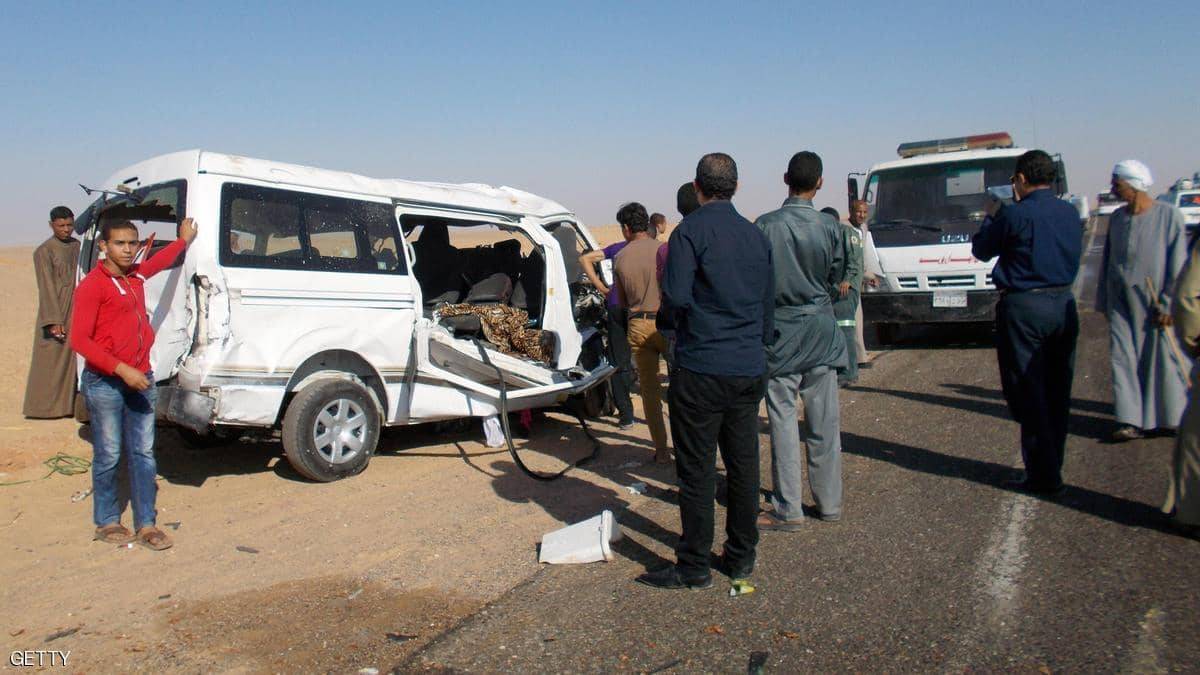 دماء وجثث متفحمة  بحادث مروع في مصر