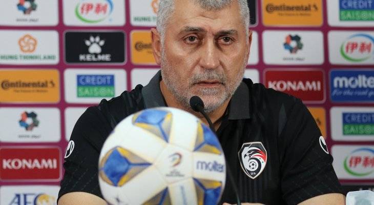 إقالة الجهازين الفني والإداري للمنتخب السوري