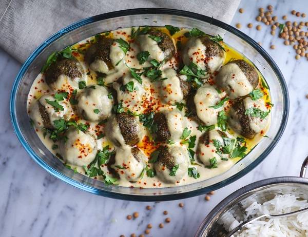 طريقة عمل كرات الكفتة بالطحينة