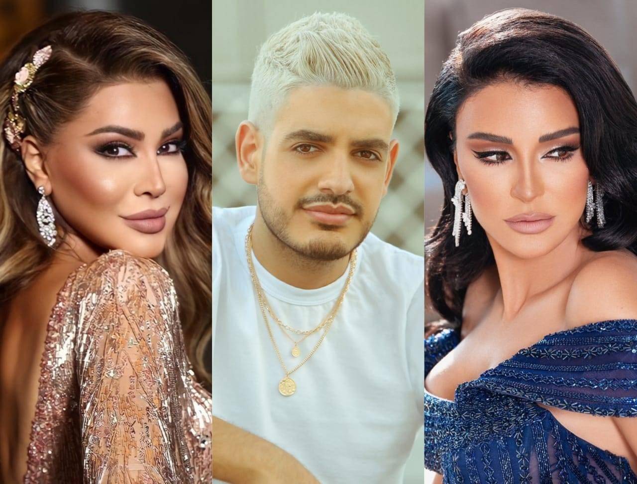 نوال الزغبي ​وماغي بو غصن يباركان للفنان رولان مهنا على أغنيته “​انا گدّه​”!