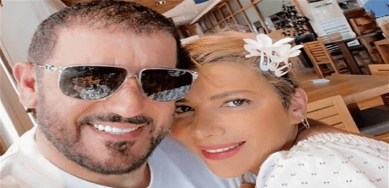 بالصورة- كلمات حب وغزل بين أصالة وزوجها: أنت الحياة