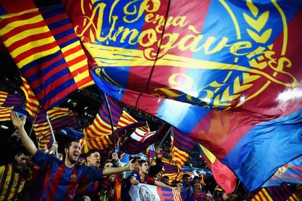 برشلونة يحتفل بنجميه "الصاعدين" بمقتطف من النشيد المغربي