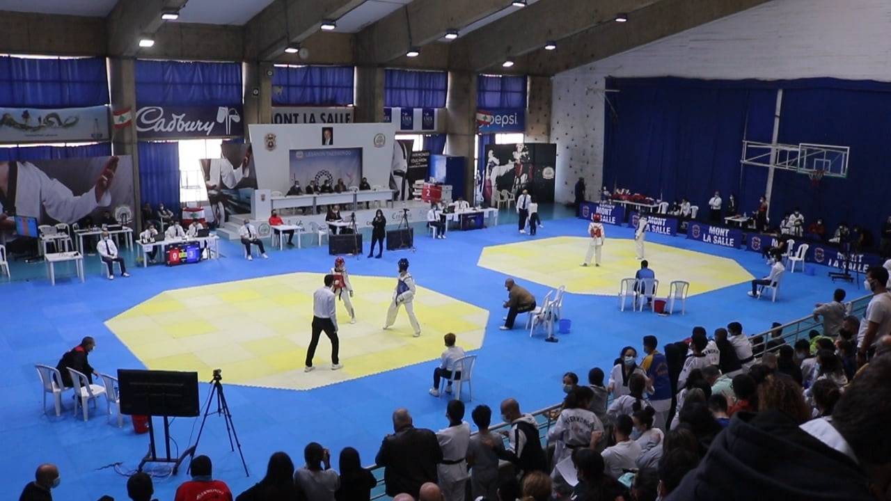 بطولة لبنان في التايكواندو لعام 2021: لقب الفتيان والفتيات لنادي المون لاسال