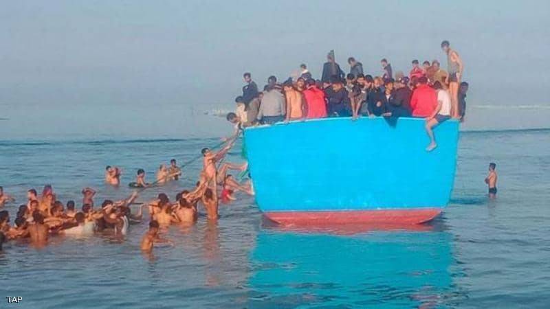 البحرية التونسية تنقذ نحو 500 مهاجر