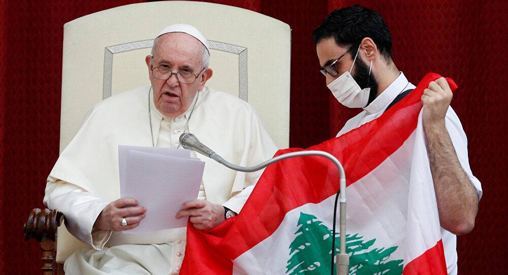 البابا  فرنسيس: أيها الرب الإله خُذ لبنان بيده وقُل له "إنهض"