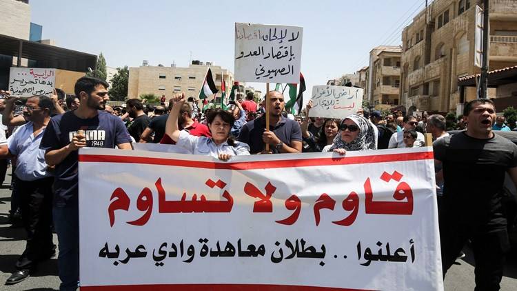 حملة أردنية ضد "التطبيع القسري"