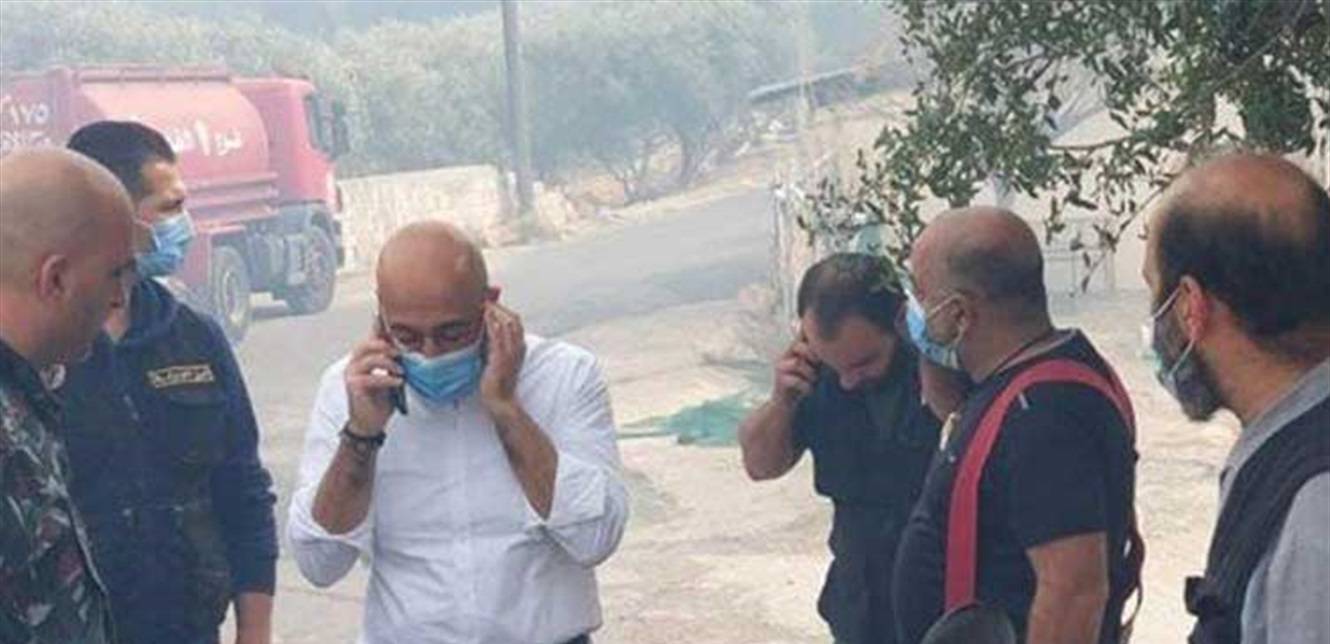 بالفيديو.. حريق بشامون.. مناشدة من ياسين لأصحاب صهاريج المياه