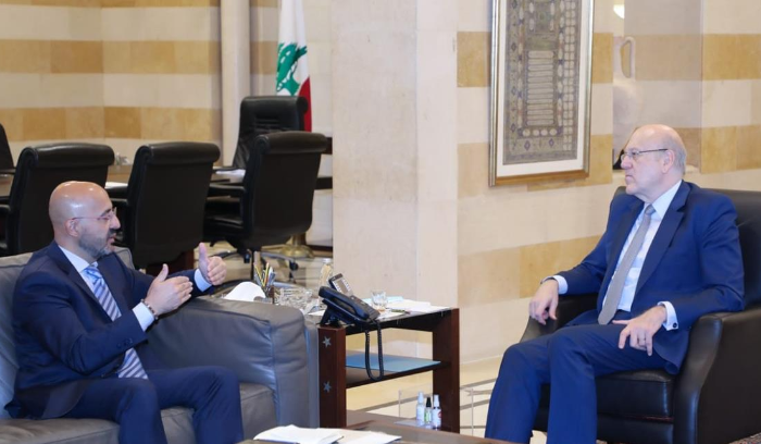 التقي ياسين ووفد المجلس الاقتصادي اللبناني ...والعراقي
ميقاتي بحث ملفات النفايات والأجور وديون اللبنانيين في العراق