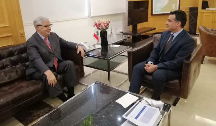 حمية إستقبل السفير المكسيكي: المغربون اللبنانيون هم سفراء لبنان لديكم