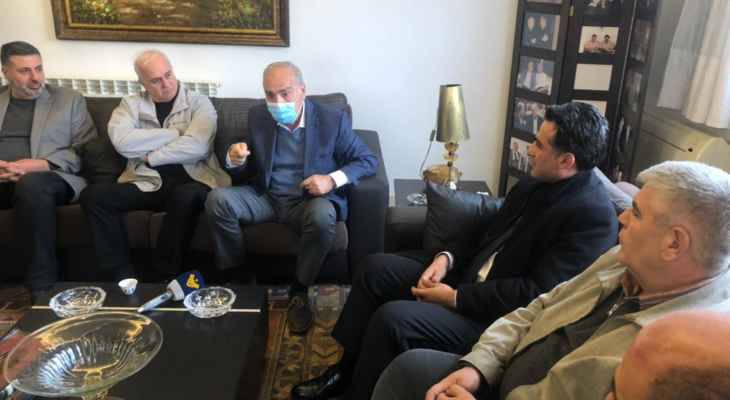 حمية من دير الاحمر:الاهتمام بكل لبنان