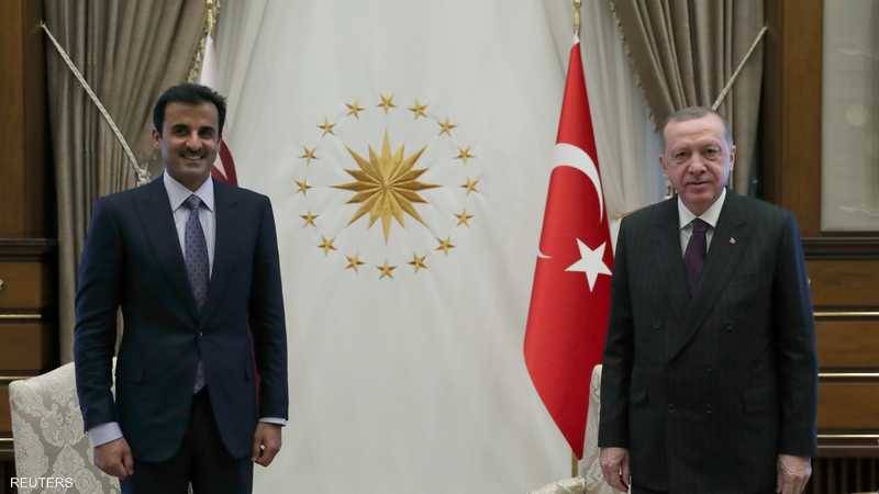مؤكدان عزمها على تعزيز العلاقات
اردوغان وتميم  يرأسان اجتماع "الإستراتيجية العليا المشتركة"