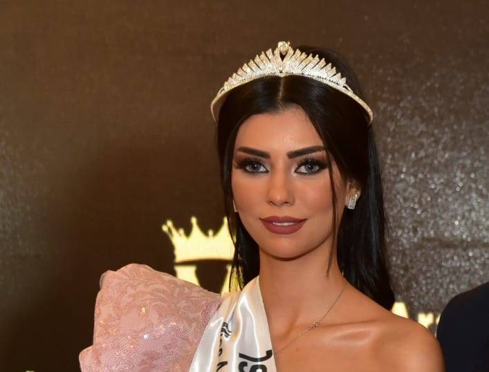 الين غزالة تتوج وصيفة اولى لملكة وسفيرة السياحة العربية الدولية