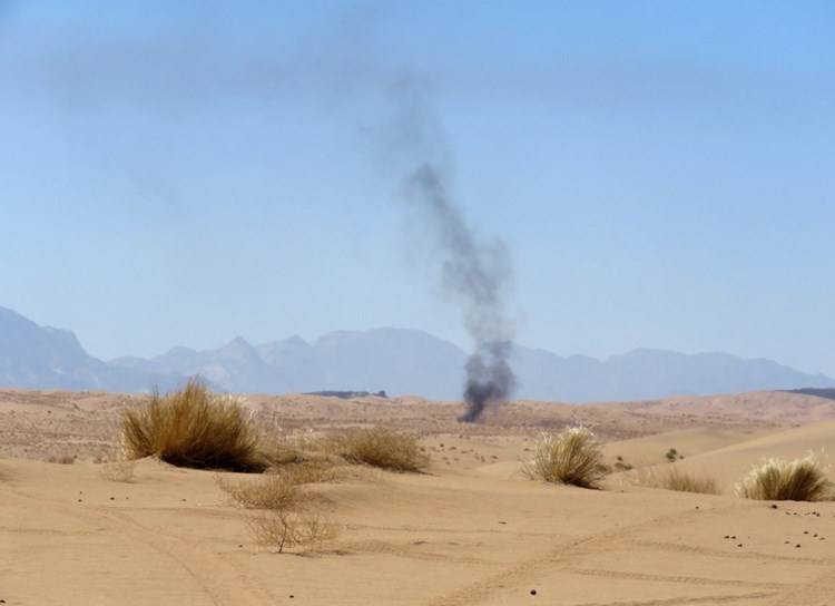 إسقاط طائرة تجسس أميركية الصنع غرب مأرب