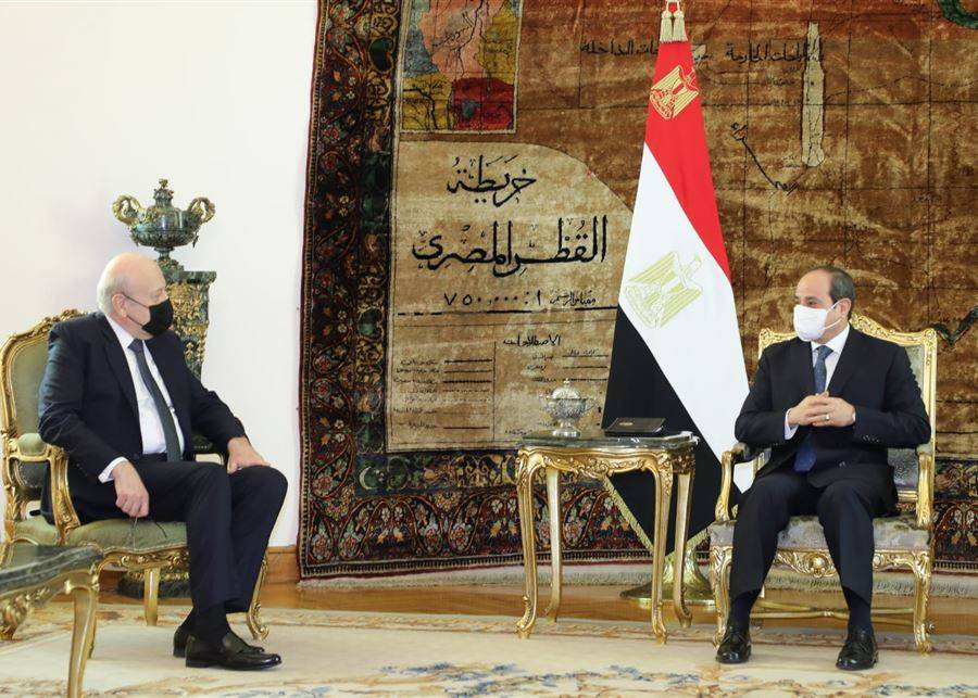 ميقاتي يلتقي السيسي في القاهرة