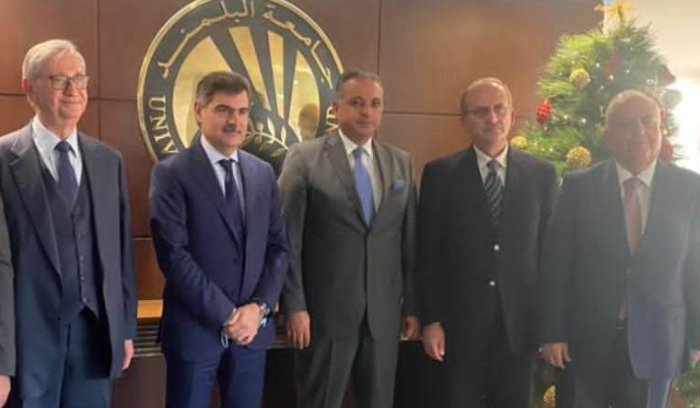 المرتضى بحث مع رئيس جامعة البلمند في أوضاع الجامعة