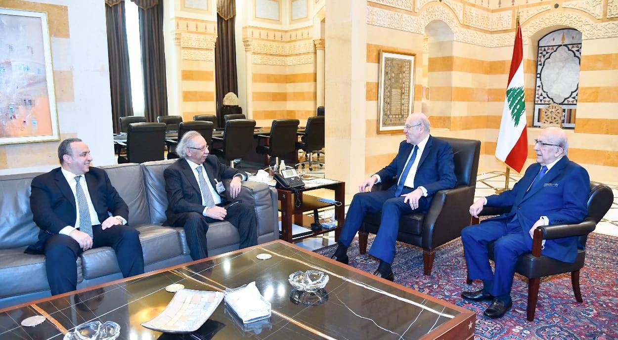 ميقاتي يستقبل الشيخ الصباح: إتحاد المصارف العربية سيعقد إجتماعاته الرسمية في بيروت بحضور 18 دولة عربية