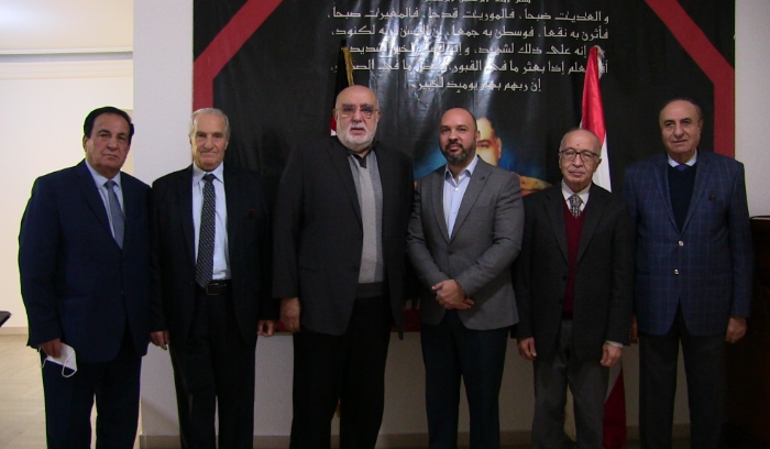حمدان استقبل السفير الكوبي مُودّعاً