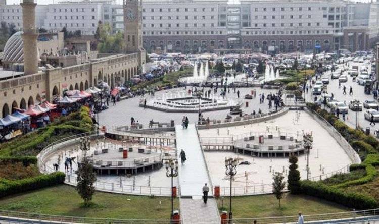بالصور: حالة إنذار  في اربيل بسبب السيول الجارفة