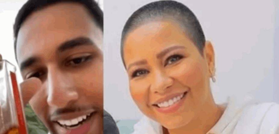 ظهر فجأة بمنزلها.. من هذا الشخص مع شيرين عبد الوهاب؟