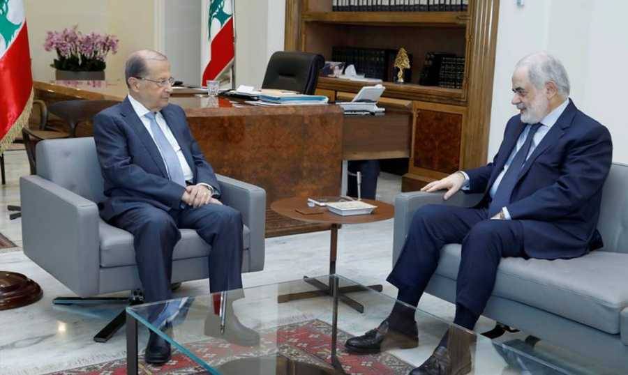 رئيس الجمهوريّة بحث مع أبو زيد العلاقات اللبنانيّة - الروسيّة