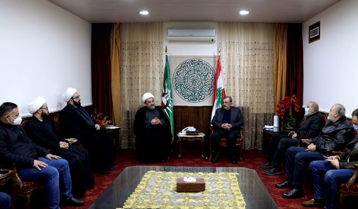 مفتي صور استقبل عز الدين وتشديد
على أن لبنان يحتاج تعاونا من الجميع