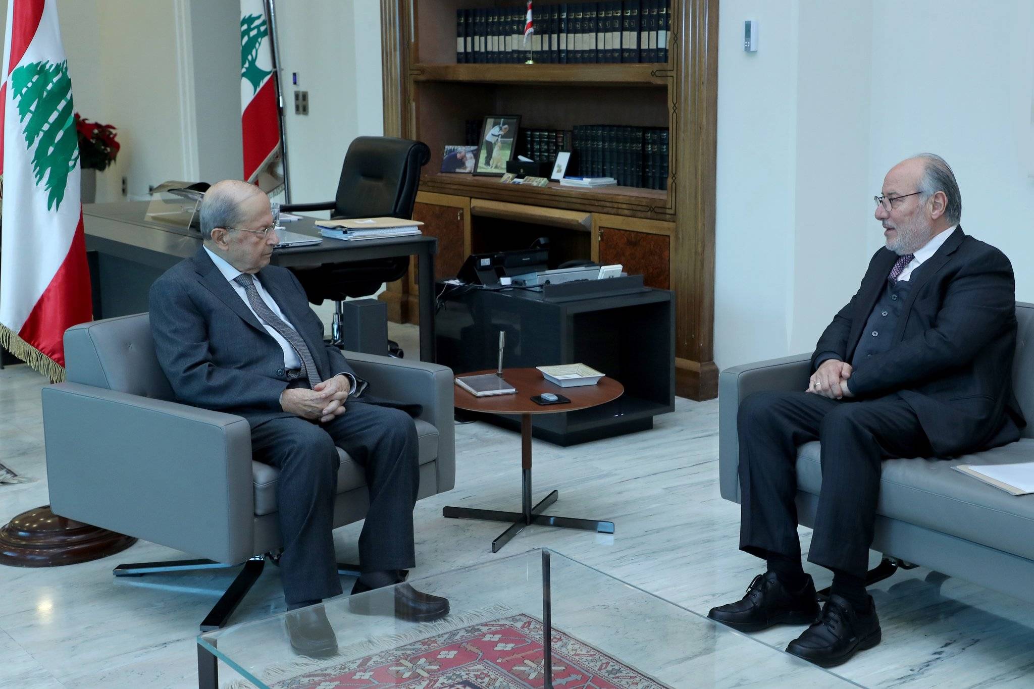 إنقاذ العام الدراسي على طاولة البحث بين عون والحلبي