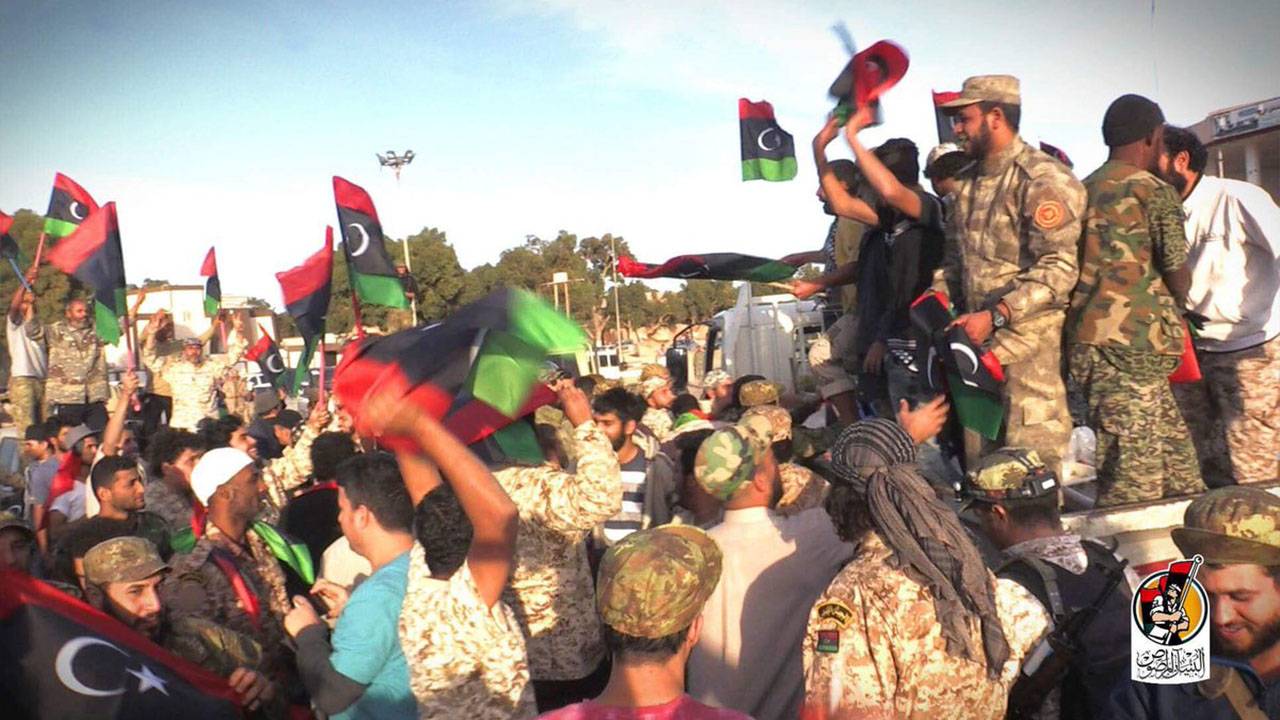 احتفال في مصراتة بذكرى تحرير سرت
