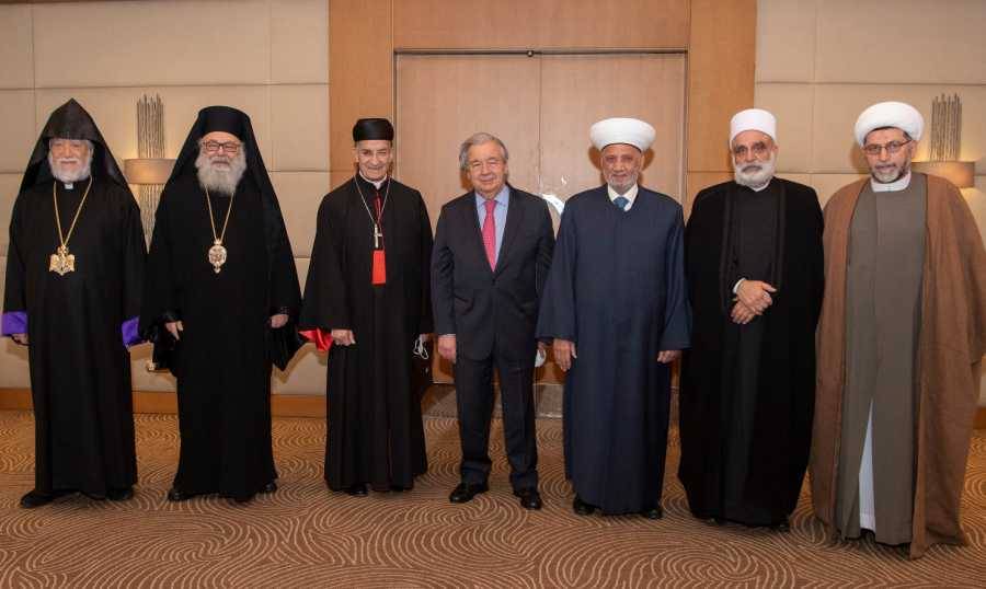 ما هو الهدف من لقاء  غوتيريش والشخصيّات الدينية اللبنانية