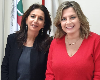 كلودين عون بحثت مع مجيد تأمين
حاجات الأطفال وتزويدهم بالخدمات
