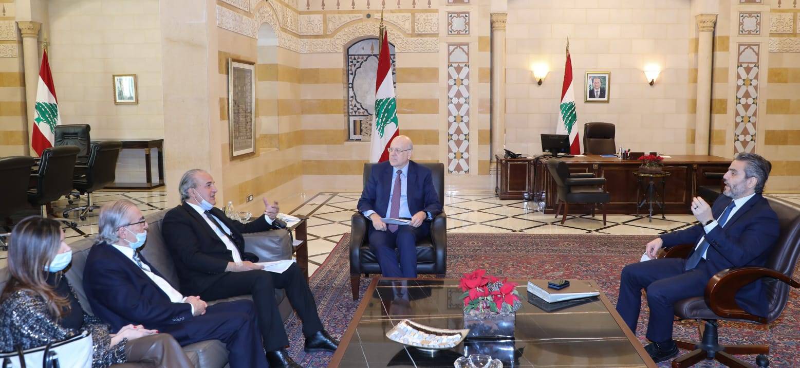 موضوع الوقاية من التعذيب محور اجتماع ميقاتي ووفد حقوق الإنسان