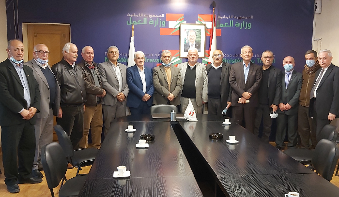 بيرم التقى وفدا فلسطينيا ومدير شركة هواوي في لبنان