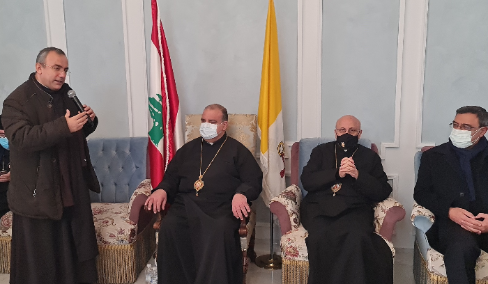 المطران ابراهيم استقبل وفداً من "كاريتاس"