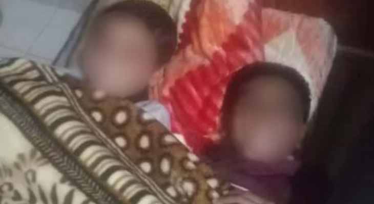 العثور على طفلين دون مأوى في صور