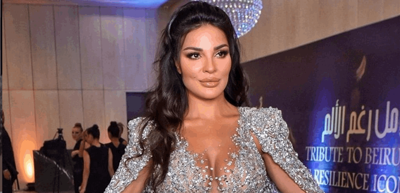 بالصورة- نادين نسيب نجيم برفقة صديقها الوسيم